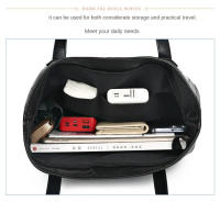 Bolso de mano de gran capacidad con cremallera cuadrada Horizontal para mujer, bolso de hombro de moda, nuevo, 2024 - details 12