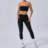 Conjunto Gym 2024, Entrenamiento Deportivo Mujer Yoga Vestido Azul, Café, Azul Marino, Negro, Nuevo - details 26