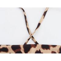 Vestido de satén con estampado animal francés para mujer, moda de verano, nuevo - details 5