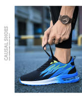 Zapatillas de correr para hombre, zapatos informales transpirables a la moda, con cojín de aire, suaves y cómodos, para deportes al aire libre - details 5