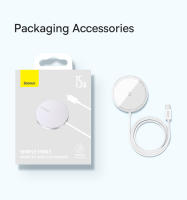 Baseus Cargador Inalámbrico Magnético Mini 15W Carga Rápida para iPhone Accesorios de Electrónica - details 20