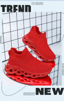 Zapatillas de deporte de marca para niños, zapatos deportivos antideslizantes para correr, zapatos planos casuales para niñas, zapatos de tenis de punto transpirables - details 3