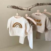 Conjunto Casual de Otoño para Bebés Nacidos Recién TOP de Manga Larga+Pantalones Sueltos para Niños y Niñas Conjunto de Ropa para Maternidad de Corea del Sur - details 4