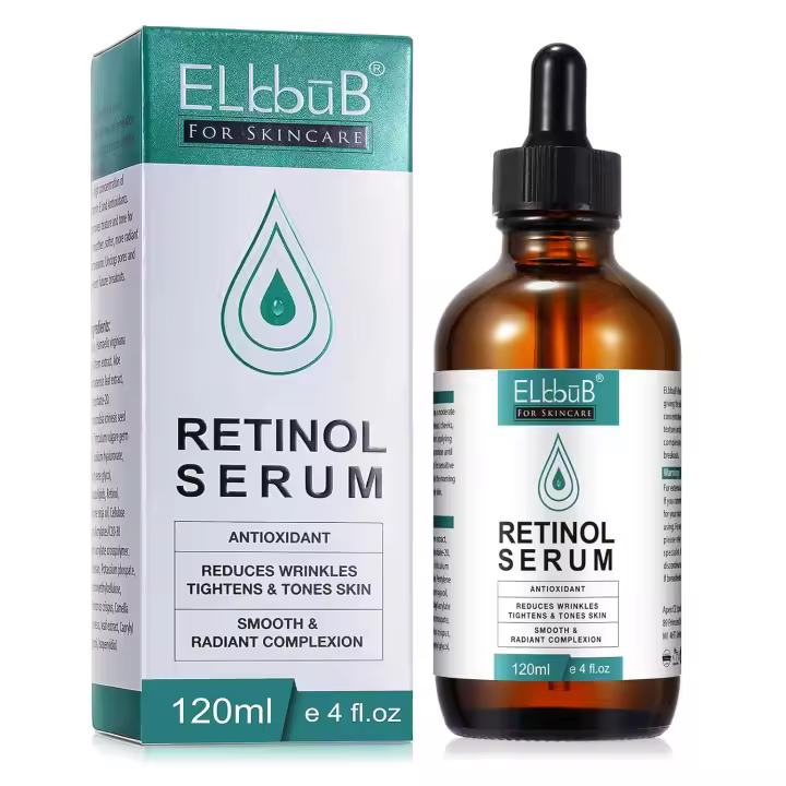 Sistema de administración de liposomas con ácido hialurónico, vitamina E, aloe, suero de retinol antienvejecimiento para reparación de la piel, e finas y arrugas - 1