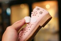 Zapatos de cuero de princesa para niñas, zapatos planos con recortes y flores, suaves, para primavera y verano, 2024 - details 24