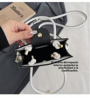 Bolso Cruzado Mini de Caramelo Bolso de Mano Estiloso con Partitura de Música - details 9