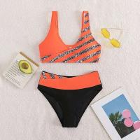 Bikini push-up blanco para mujer, microbañador sexy a rayas de talla grande, conjunto de dos piezas, traje de baño brasileño XXXL - details 18