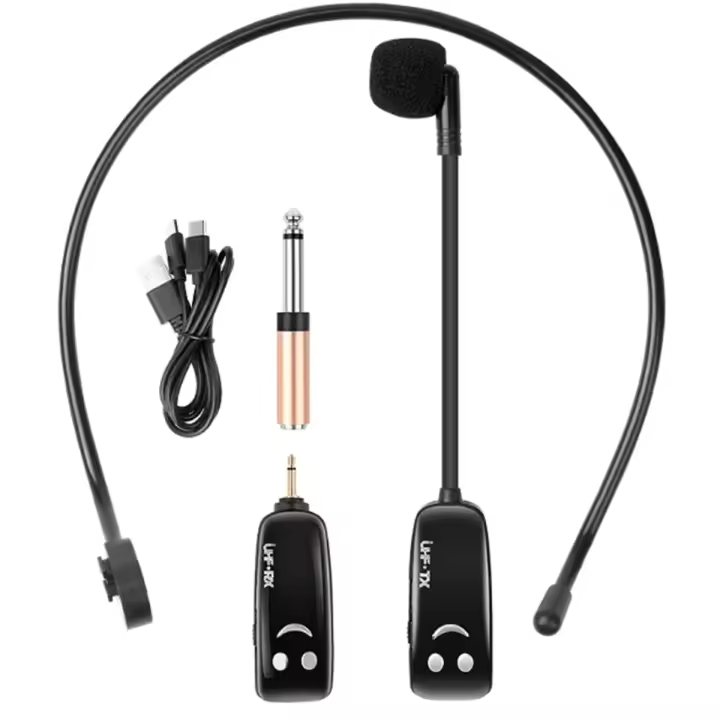 Micrófono inalámbrico UHF, audífonos con pantalla Digital, altavoz Little Bee, para enseñanza - 1