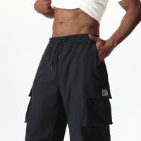 Pantalones de trabajo de marca de moda de verano para hombres, pantalones largos informales ajustados y sueltos de estilo coreano - details 11