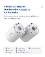 Baseus-bomba de aire portátil, inflador de gran capacidad para tienda de campaña al aire libre, 240L/min, 2000mAh - details 7