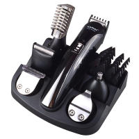 Kemei-cortadora de pelo eléctrica, Kit de belleza, afeitadora multifunción, recortadora de barba, corte inalámbrico, hine, pantalla LCD 5 - details 19