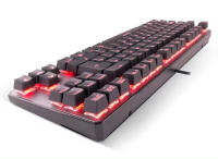 Teclado Gaming Mecanico, sin Teclado numerico, iluminacion LED RGB, silencioso, Layout Español - details 0