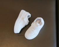 Zapatos Casuales Para Niños Transpirables Zapatillas Deportivas De Malla Para Niñas Y Niños Tenis De Moda Primavera Zapatos De Correr Blancos Con Carcasa - details 4