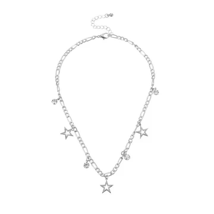 Collar de mujer de moda con estrella de cinco puntas, temperamento de personalidad - 1