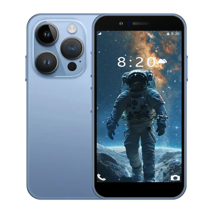 Mini Smartphone Android I15 16GB ROM, Pantalla Táctil de 3.0 Pulgadas, Dual SIM, Batería de 2250mAh, Acceso a la Tienda Google Play - 1