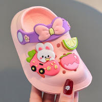 Sandalias Para Niñas, Zapatillas Antideslizantes Para Bebés De Suela Blanda Para Interiores De Verano Para Niños, Zapatos De Agujero Para La Cabeza Con Bolsa Para Niños De Dibujos Animados - details 15