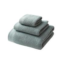 Toallas de baño de algodón 100% 3 piezas/paquete 70x140cm suave absorción rápida para rostro 35x75cm 35x35cm para hombre y mujer - details 1