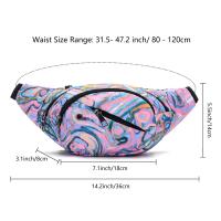Riñonera para hombre y mujer, bolso de cintura multifunción, resistente al agua, cinturón ajustable para caminar y correr - details 2