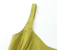 Ropa de mujer europea y americana falda de tirantes de vestido de hendidura popular - details 8