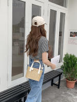 Diseño de bolso bolso de mujer bolso de paja nuevo bolso de playa de verano bolso tejido de moda bolso de mensajero - details 10