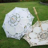 Paraguas de Encaje Vintage para Boda Sombrilla de 29/45cm para Novia, Regalo de Boda, Accesorios para Fotos, Regalo para Niños, Decoración de Fiesta en Casa - details 2