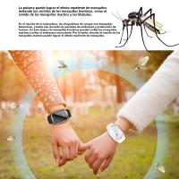 Pulsera ultrasónica repelente de mosquitos, reloj repelente de mosquitos inteligente a prueba de agua - details 5