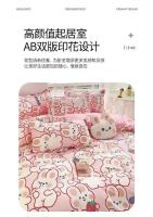 Juego de Ropa de Cama con Encaje Rosa INS de Tamaño Twin Queen King para Niñas y Adultos con Sábanas Florales y Funda de Almohada de Poliéster - details 7