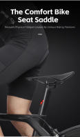 Asiento de Bicicleta Profesional WEST BIKING Ultraligero Hueco de Cuero Suave para Carreras de Bicicletas de Montaña y Carretera - details 25
