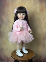 BZDOLL-Muñeca de bebé Reborn de 55 CM y 22 pulgadas, muñeco realista con soporte, cuerpo de silicona suave completo, Princesa, regalo de cumpleaños para niña - details 2