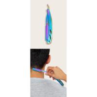Soporte de Afeitadora Multicolor de Acero Inoxidable Duradero, Elegante para Afeitado de Barba de Hombre Accesorios de Cabello - details 2
