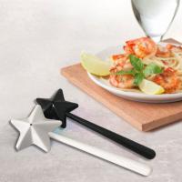 Salero de plástico con diseño de varita mágica de estrella de mano larga, tarro de condimento, utensilios, contenedor de condimentos, cocina y comedor - details 2