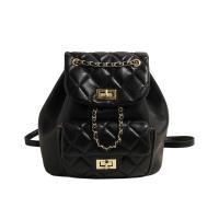 Mochila de mujer con cadena de rombos 2025 nueva mochila versátil de moda de primavera mini mochila - details 1