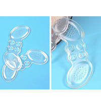 Almohadillas de gel de silicona para zapatos de tacón alto para mujer, plantilla de inserción, forro adhesivo, agarre, Protector, pegatina, cuidado del dolor de pies - details 25