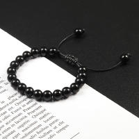 Pulsera de Piedra de Lava de Ojo de Tigre Natural Diseño Moderno de 8mm - details 10