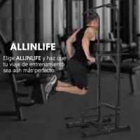 ESTACIÓN DE FITNESS, TORRE DE TRACCIÓN, MULTIFUNCIÓN, GRUPO DE PESAS, ENTRENAMIENTO EN CASA, ACERO DE ALTA CALIDAD, ENVÍO DESDE EUROPA, PESO SOPORTABLE 200KG - details 5