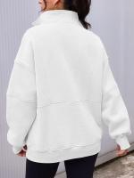 Sudadera cálida con cremallera para mujer estilo coreano Otoño-Invierno - details 10