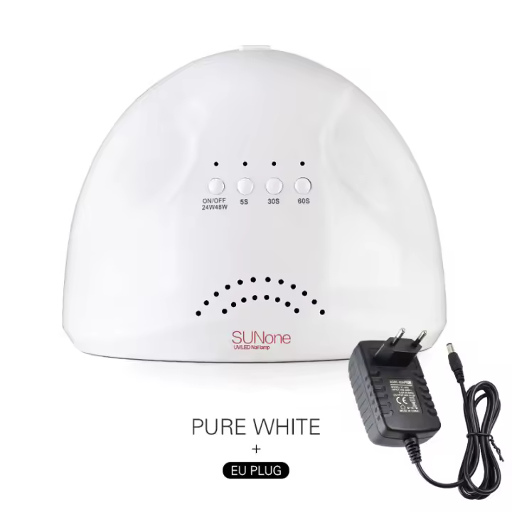 Lámpara secadora de uñas de 48W, esmalte de Gel, lámpara LED UV, cuentas de secado, herramientas de manicura profesional - 1