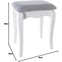 Taburete de tocador Aurell - details 2