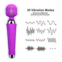Vibrador AV Mágico de 20 Velocidades Potente Estimulador de Clítoris Juguetes Sexuales para Mujeres Masajeador de Punto G Producto Erotico para Adultos Femeninos - details 4