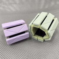 Juego de pesas ajustables para muñeca y tobillo, pulsera de silicona portátil para aeróbic, soporte de peso, Pilates, gimnasio, ejercicio de baile Fiess - details 3