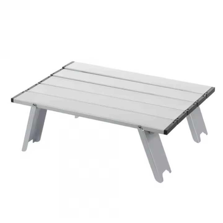 Mesa Plegable Ultra Ligera De Aluminio Para Camping Viajes Picnics Barbacoas Y Cama WEST TUNE Mesa Portátil De Exterior - 1