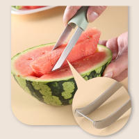 Cortador de sandía de acero inoxidable, herramienta cortadora de paletas de sandía para acampar, Gadgets de cocina - details 2