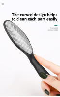 Cuidado de Pies Set de Pedicura con Cepillo de Raspado para Callos y Exfoliación Doble Cara de Acero Inoxidable 10 en 1 - details 3