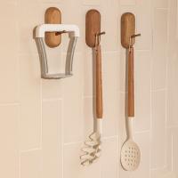 Trituradora Manual de patatas prensadas, herramienta de cocina portátil, prensa de barro de plástico - details 4
