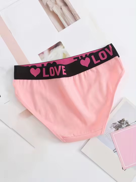 Pack de 6 Bragas para Mujer Talla Grande con Detalle de Cinturón, Corte de Cintura Media, Tejido de Punto Sólido Cómodo, 93% 7% Elastano, 130gsm - Conjunto de Ropa Interior de Vestir Diario a la Moda - 1