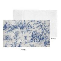 Toile De Jouy Toalla Algodón Francés Azul Marino Baño Ducha Deportes Yoga Toallas - details 66