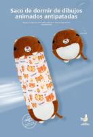 Saco de Dormir Infantil antipatas de Dibujos Animados, Almohada de Animal, Saco Plegable y Multifuncional para Niños - details 0