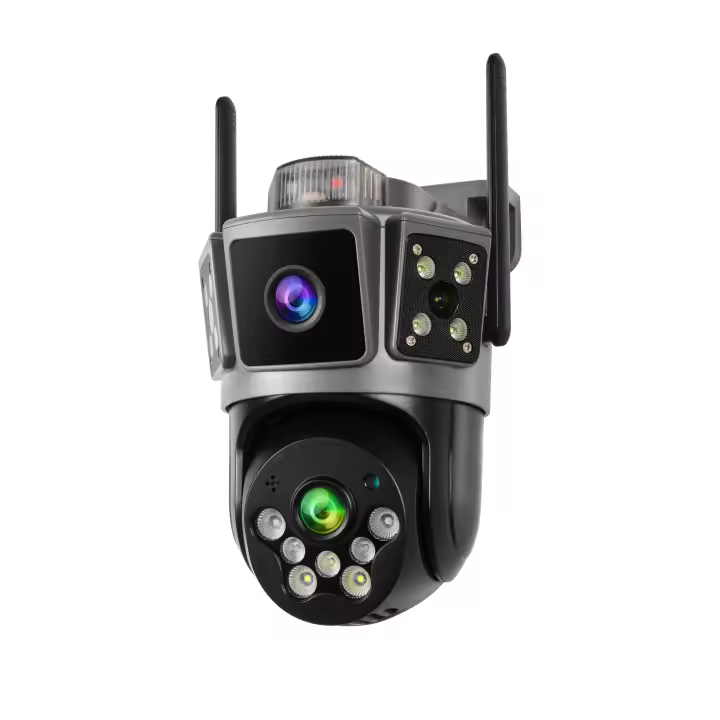 Cámara de Seguridad IP de Doble Banda Visión Nocturna Colorida Impermeable Control por Aplicación - 1