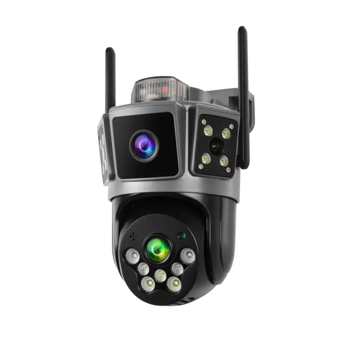 Cámara de Seguridad IP de Doble Banda Visión Nocturna Colorida Impermeable Control por Aplicación - 1