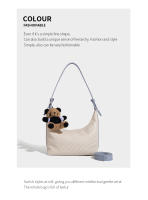 Bolso bandolera retro de un solo hombro, nueva bolsa tejida de hierba estilo casual para vacaciones, bolso de playa simple tipo bandolera. - details 8